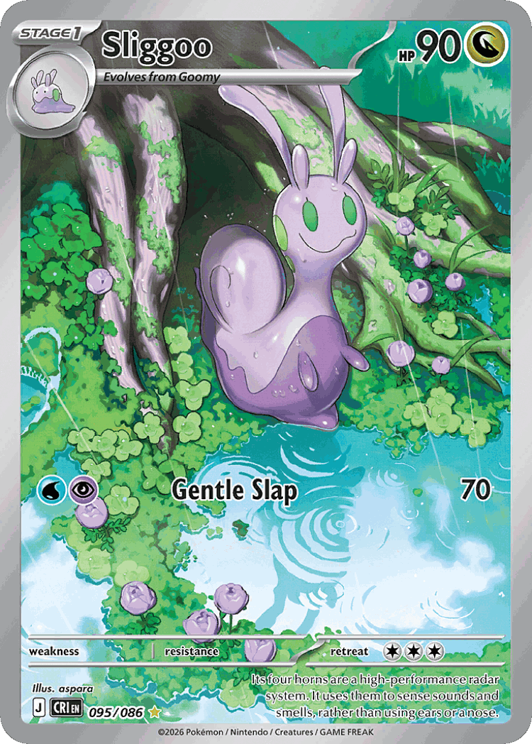 Sliggoo #95 from Chaos Rising - Illustration Rare - Illustrated by aspara
