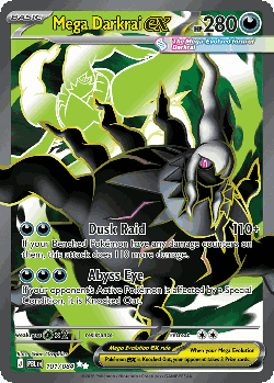 Mega Darkrai ex 101, Pitch Black