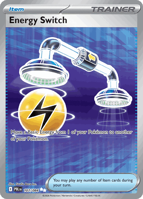 Energy Switch 107, Pitch Black