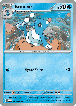 Brionne Pokémon TCG card art