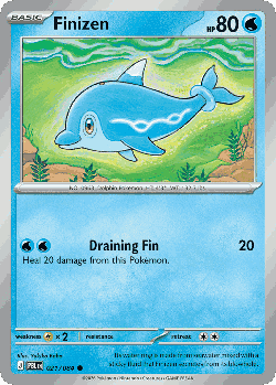 Finizen Pokémon TCG card art