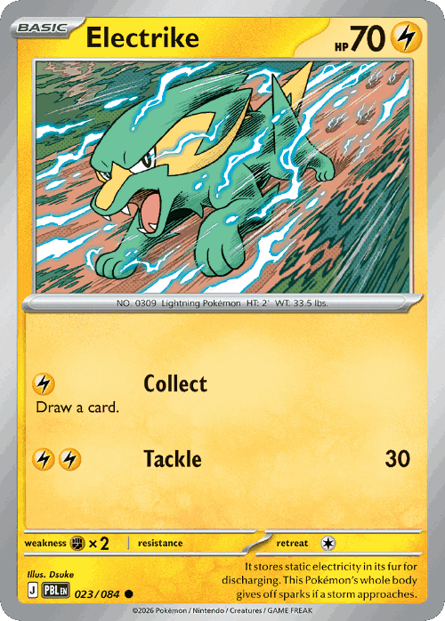 Electrike #23 from Pitch Black - Common - Illustrated by Dsuke