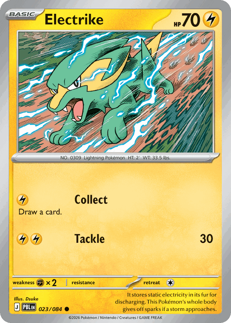 Electrike #23 from Pitch Black - Common - Illustrated by Dsuke