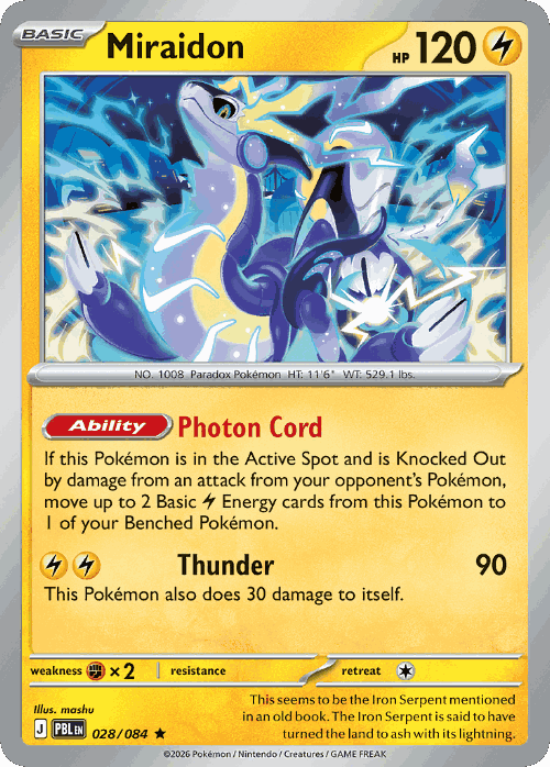 Miraidon 28, Pitch Black