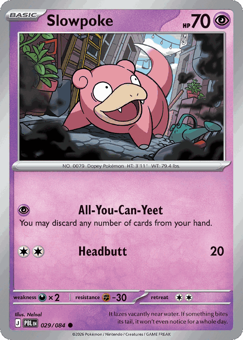 Slowpoke 29, Pitch Black