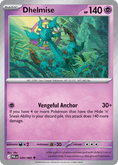 Dhelmise #39 from Pitch Black - Uncommon - Illustrated by Oku
