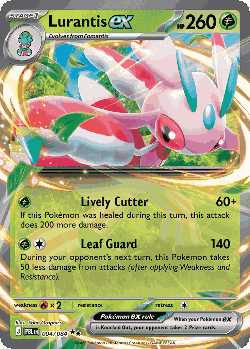 Lurantis ex Pokémon TCG card art