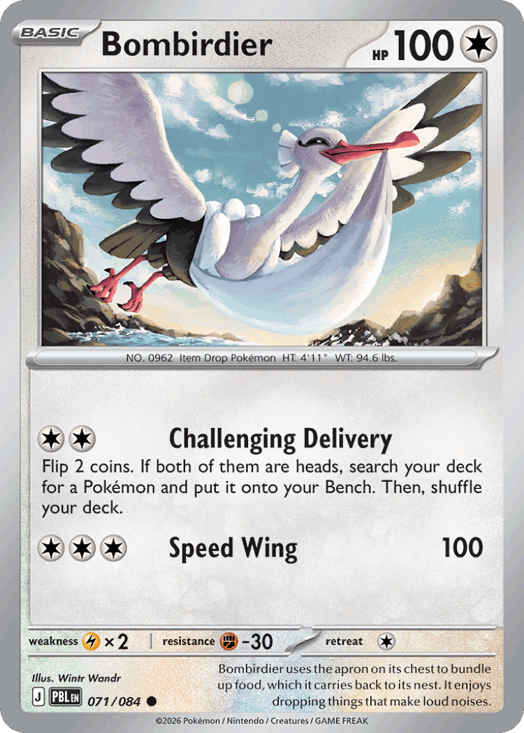 Bombirdier #71 from Pitch Black - Common - Illustrated by Wintr Wandr