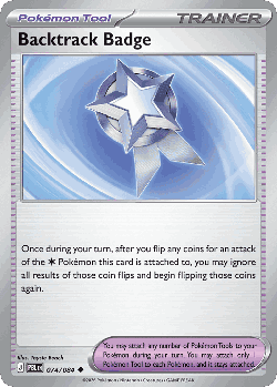Backtrack Badge 74, Pitch Black