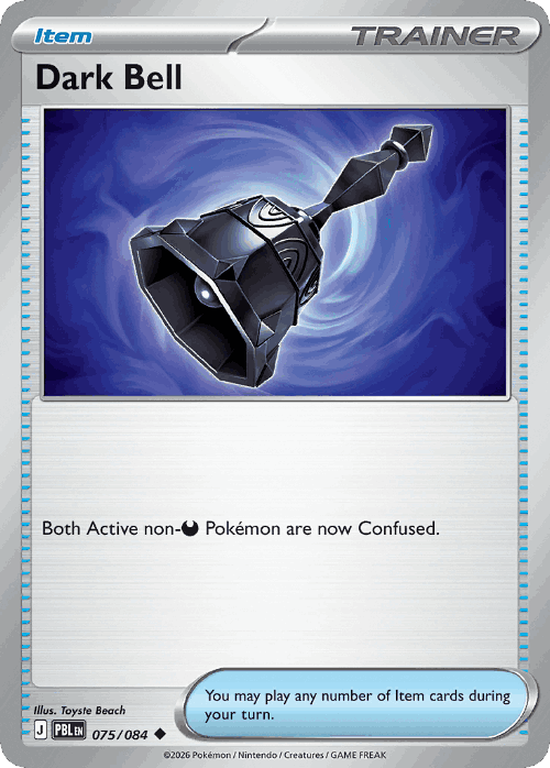 Dark Bell #75 from Pitch Black - Uncommon - Illustrated by Toyste Beach