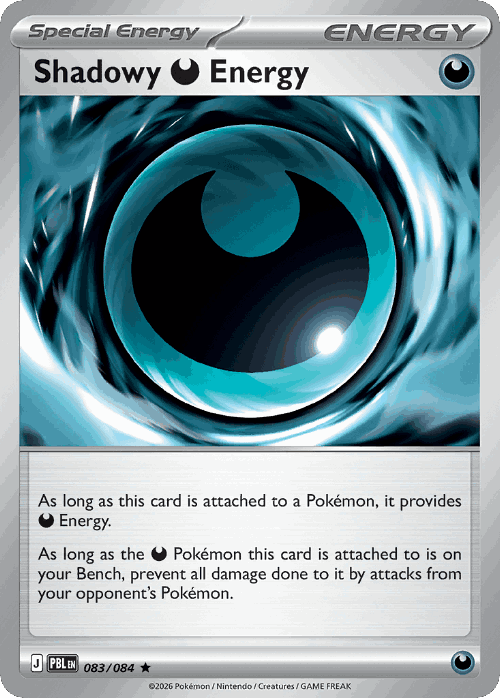Shadowy Darkness Energy 83, Pitch Black
