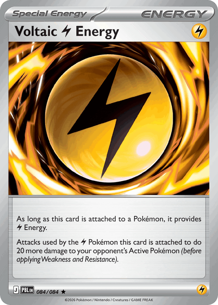 Voltaic Lightning Energy #84 from Pitch Black - Rare