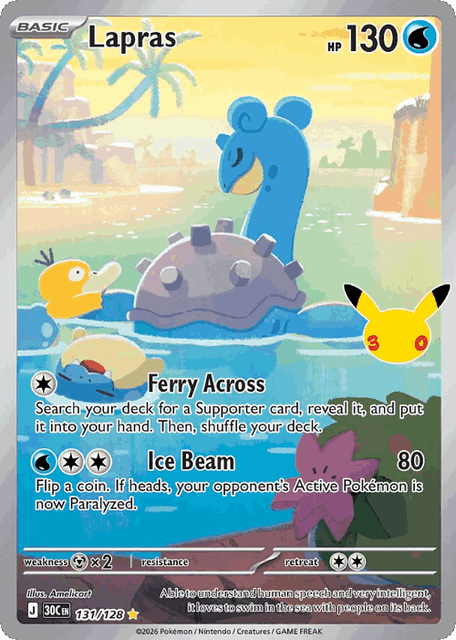 Lapras 131, 30th Celebration