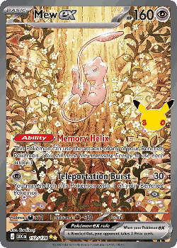 Mew ex 152, 30th Celebration