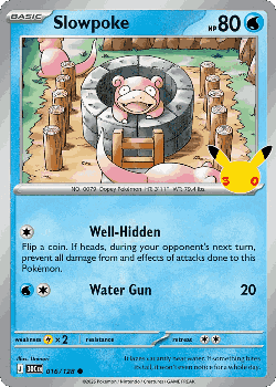 Slowpoke Pokémon TCG card art
