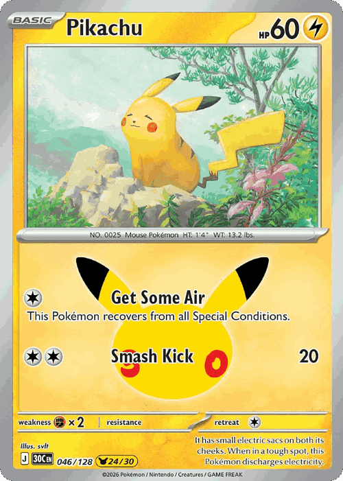 Pikachu 46, 30th Celebration