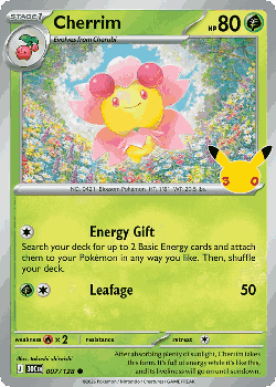 Cherrim Pokémon TCG card art