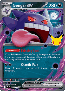 Gengar ex 90, 30th Celebration