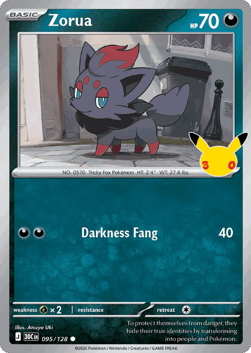 Zorua 95, 30th Celebration