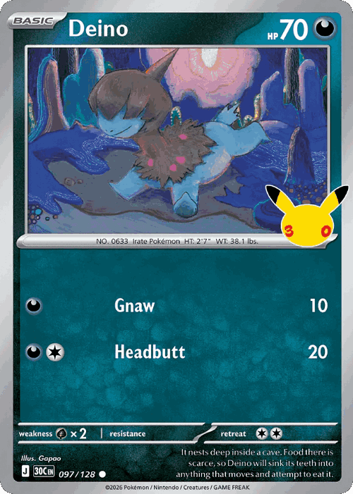 Deino #97 from 30th Celebration - Common - Illustrated by Gapao