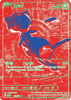 Mew Pokémon TCG card art