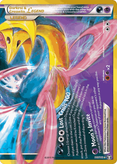 Darkrai & Cresselia LEGEND #100 from 30th Celebration: Classic Collection - LEGEND - Illustrated by Noriko Takaya,                   
                    
                      Shinji Higuchi