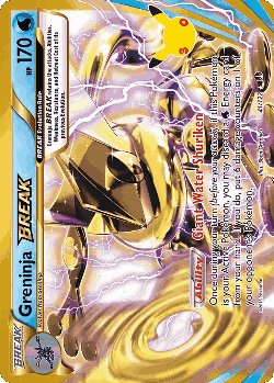 Greninja BREAK Pokémon TCG card art