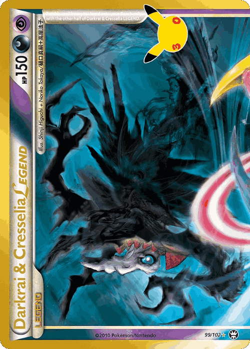 Darkrai & Cresselia LEGEND #99 from 30th Celebration: Classic Collection - LEGEND - Illustrated by Noriko Takaya,                   
                    
                      Shinji Higuchi