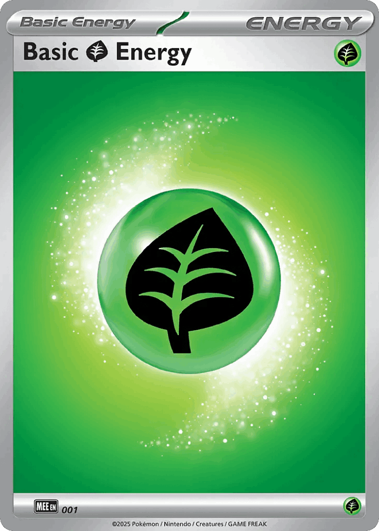 Basic Grass Energy #1 from Mega Evolution Energies