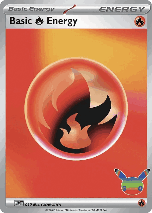 Basic Fire Energy 10, Mega Evolution Energies