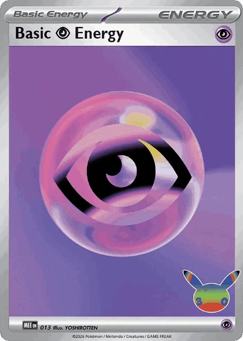 Basic Psychic Energy 13, Mega Evolution Energies
