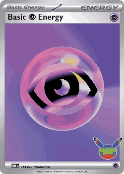 Basic Psychic Energy 13, Mega Evolution Energies
