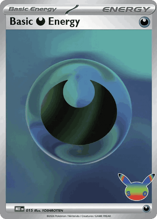 Basic Darkness Energy 15, Mega Evolution Energies