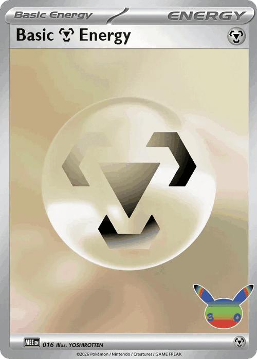 Basic Metal Energy 16, Mega Evolution Energies