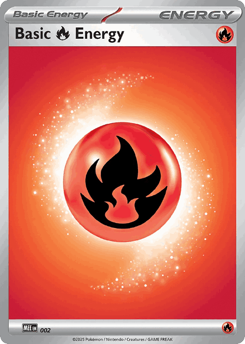 Basic Fire Energy #2 from Mega Evolution Energies