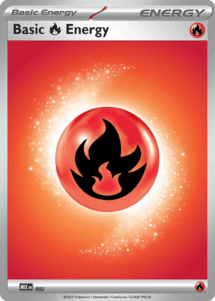 Basic Fire Energy #2 from Mega Evolution Energies