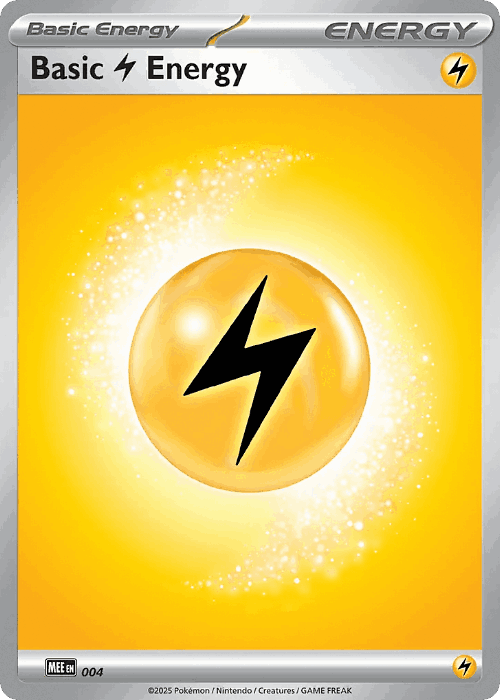 Basic Lightning Energy Pokémon TCG card art