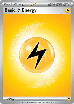 Basic Lightning Energy Pokémon TCG card art