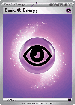 Basic Psychic Energy Pokémon TCG card art