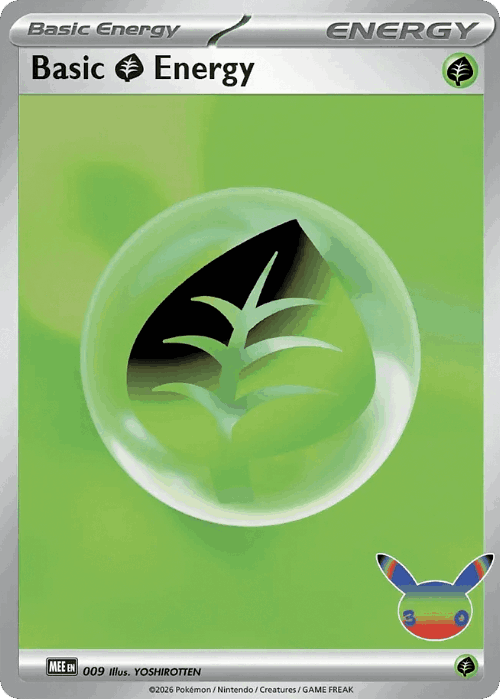 Basic Grass Energy 9, Mega Evolution Energies