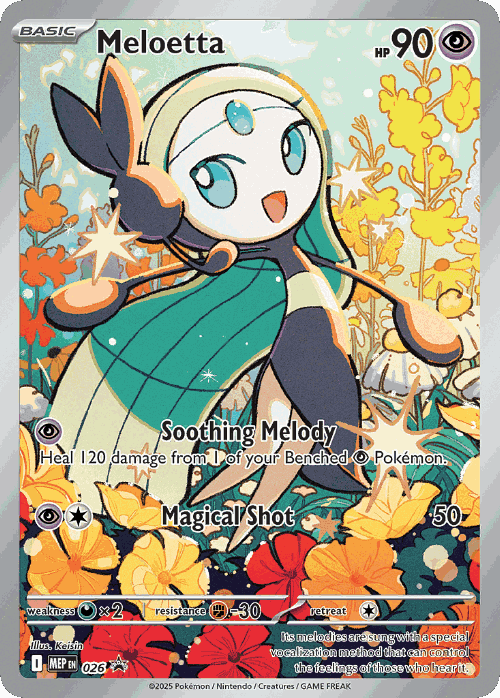 Meloetta 26, Mega Evolution Black Star Promos