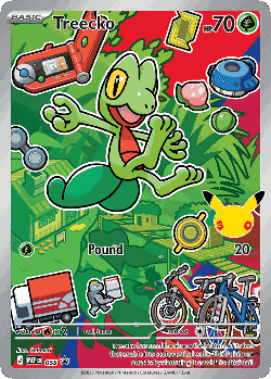 Treecko 55, Mega Evolution Black Star Promos