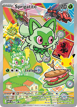 Sprigatito 61, Mega Evolution Black Star Promos