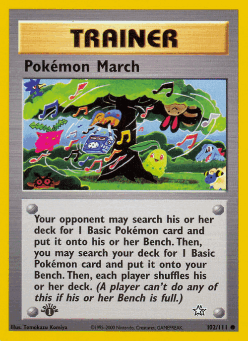 Pokémon March 102, Neo Genesis