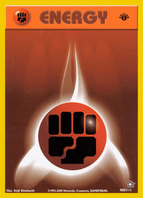 Fighting Energy #106 from Neo Genesis - Illustrated by Keiji Kinebuchi