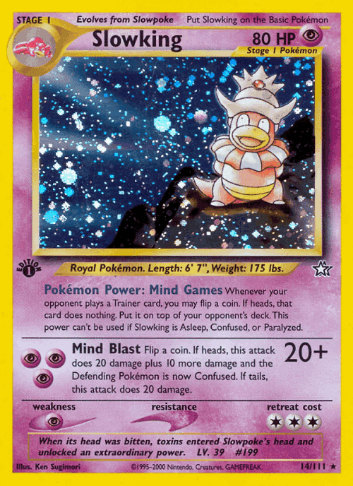 Slowking Pokémon TCG card art