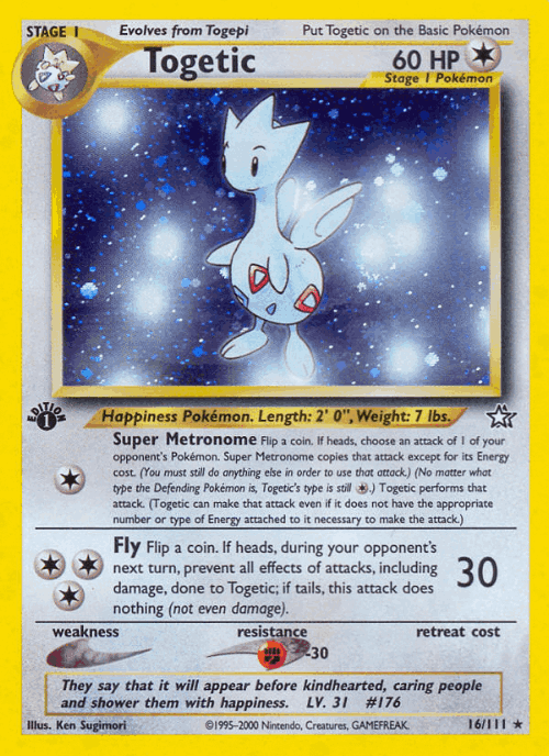 Togetic Pokémon TCG card art