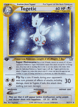 Togetic Pokémon TCG card art