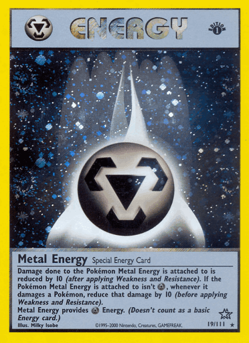 Metal Energy Pokémon TCG card art