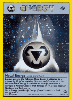Metal Energy Pokémon TCG card art